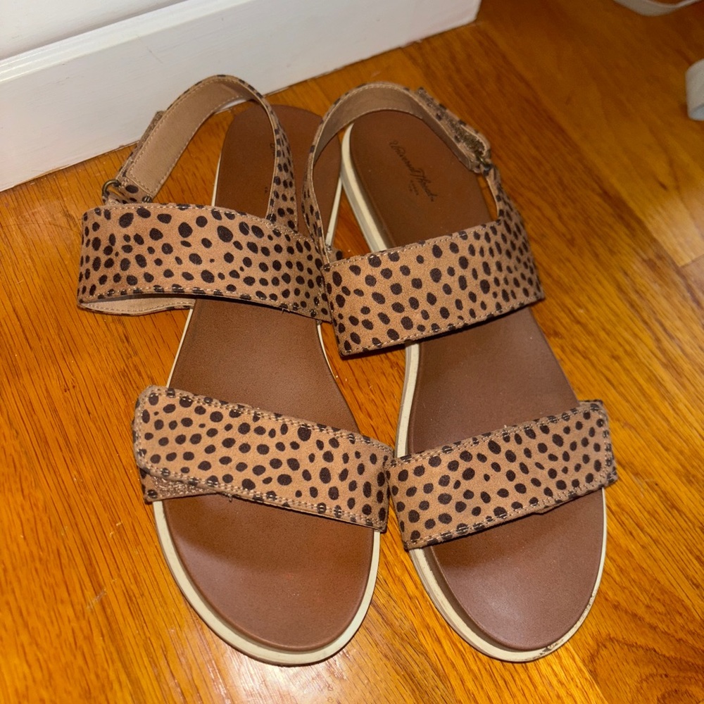 Leopard Sandal